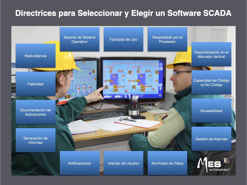 Directrices para Seleccionar y Elegir un Software SCADA