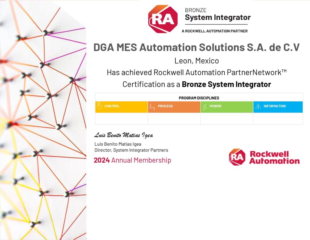 ROCKWELL AUTOMATION - BRONZE SYSTEM INTEGRATOR