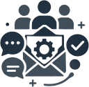 Colaboración entre equipos icon