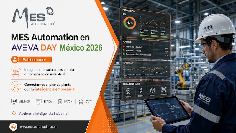 MES AUTOMATION - PATROCINADOR AVEVA DAY