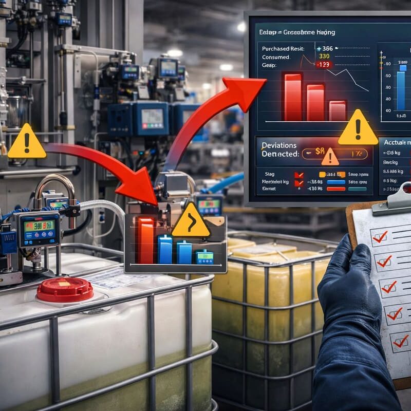 Cuando La Trazabilidad De Resina No Es Confiable