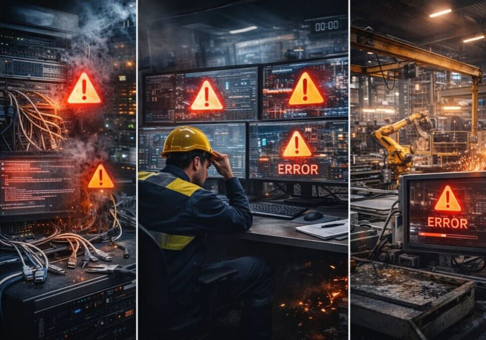 Peligros de no contar con un servicio de mantenimiento de software industrial